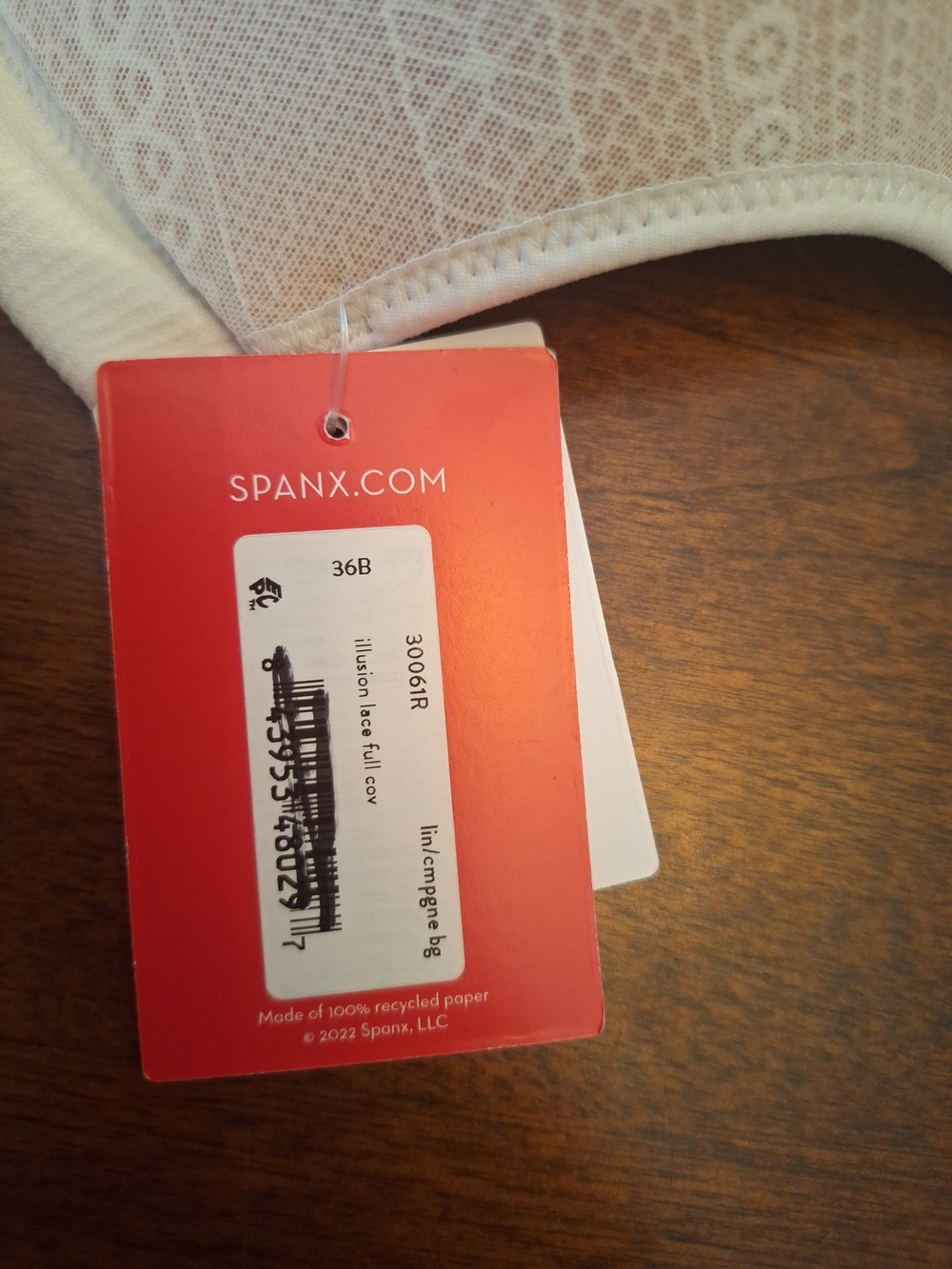 NWT SPANX Bra-llelujah Front-Closure in Nude And Cream 36B - Picture 10 of 11